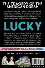 Load image into Gallery viewer, Lucky: A Novel (inspired by 2020 Album of the Year, Taylor Swift’s folklore, and the incredible true story of Rebekah Harkness)